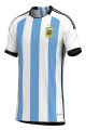 Messi Printed Argentina Home Kit 2022 World Cup Qatar. 