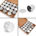 (GGBR) 18 Piece Candle Tin , 4 Oz, Candle Containers for DIY Candle Making,Candle Container,Handmade Candle Making Tools. 