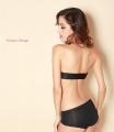 Spandex Strapless Bra For Women With Extra Clear Back Strap. 