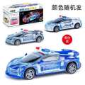 Universal electric racing model toy car with 3D Music light little boy toy car stall hot sale. 