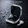 Ultima Aura Earbuds, Hi-Res Audio Certified with Sony LDAC, Multi-Function Rotating Crown with in App Customization, 6 Mic Crystal Clear Audio & Hybrid ANC up to 50 dB, App Support, Multi-Point Connectivity, (10 Mins = 180 Mins Playtime), 3D Audio, Bl 5.4. 