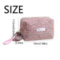 Retro Casual Women's Cosmetic Bag Large Capacity Portable Leopard Print Cosmetic Bag Leopard Print Pattern Lightweight Make Up Organizer Daily Use. 