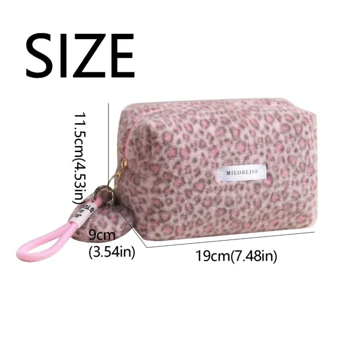 Retro%20Casual%20Women's%20Cosmetic%20Bag%20Large%20Capacity%20Portable%20Leopard%20Print%20Cosmetic%20Bag%20Leopard%20Print%20Pattern%20Lightweight%20Make%20Up%20Organizer%20Daily%20Use%20-%20Image%204