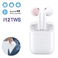 I12 Bluetooth Wireless Earbuds  | 20H Playtime, Clear Calls, Touch Control, Long Battery Life, Noise Reduction with Voice Assistant, Bluetooth V 5.3 & with Type C Fast Charging, IPX4 TWS. 