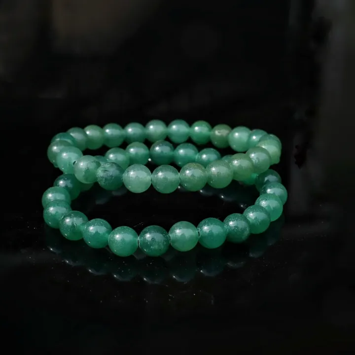 Green%20Aventurine%20Natural%20Healing%20Crystal%20Jewelry%20Fashion%20Stretchable%20Comfortable%20Unisex%20Fit%20Slides-On%20Bead%20Bracelet%20-%20Image%202