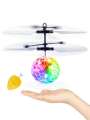 Mini Flying Ball Toy, Rechargeable ing Ball, Infrared Ensing Remote Control, Indoor Outdoor Games, Birthday Festival Gift Toy For Boys And Girls Aged 6 7 8 9 10 11 12. 