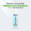 Helios Sneaker Shampoo 125ml | Shoe cleaner kit | Used for Nubuck, Sport, Sneaker Shoes | All Shoe Cleaning Purpose With Shoe Cleaning Brush. 