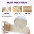 1 Roll Professional Silicone Sheet – Reusable Scar Treatment for Keloid, C-Section, Surgery & Burns,Silicone Gel Strips. 