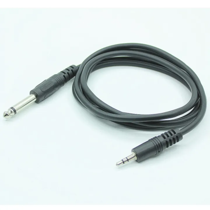 Digital%20Mic%20Cable%20For%20Amplifier%20DJ%20Console,%20Mixers%20and%20Guitar%201.2%20Meters%20p38%20Mono%20Male%206.3%20mm%20to%203.5%20mm%20Stereo%20EP%20Male%20-%20Image%203