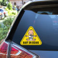 Baby on Board Car Water proof Sticker. 