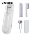 Difutagui multi cleaning pen 4 in 1 Multifunctional Cleaning Pen Brush Kit for Airpods 3 2 1 Pro Wireless Earbuds Cleaner Tool SIM Card Holder/Removal NeedleTool Sets. 