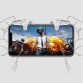 King 2 Metal Click PUBG Mobile Game Fire Button Aim Key Smart Phone Gaming Trigger L1 R1 Shooter Controller. 