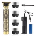 Buddha Style Cordless Hair Beard Trimmer - Rechargeable, Adjustable Blade, Precise Grooming for Men. 