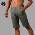 Wraon Green Solid Premium Cotton Plain Half Pant For Men - Fashion | Half Pants For Men | Men's Wear | Cotton Pants |. 