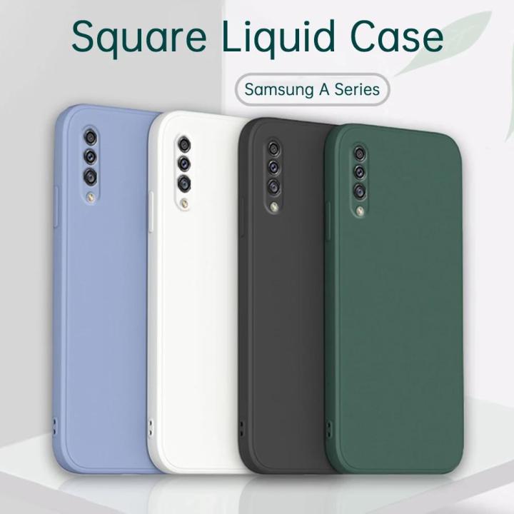 Shell 50 70 Pack Liquid Silicone Ero S A70 Original 50 A50 for Samsung Galaxy A30S A Couple Set A 30 S E Camera Protection Soft Handset