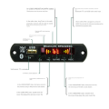 (GGBR) 10X USB MP3 Module Bluetooth 12V MP3 WMA Decoder Board Audio Module FM AUX USB TF Radio for Car Remote Music Speaker. 