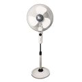 Kiyu 16 Inch Stand Fan, 3 Speeds, 3 Blades, Oscillation, Adjustable Head - Heavy Duty Metal Stand 75W, 1400RPM. 