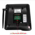 2 Sim Card 2g Gsm Fixed Wireless Phone, Desktop Wireless Phone Home Landline Telephone. 