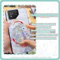 cute Rotatable stand Phone Case For Asus ROG Phone8/8Pro Soft Case Durable Anti-knock Fashion Design Cartoon quicksand. 
