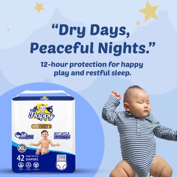 Baba's%20Nappy%20Baby%20Pull%20Up%20Diaper%20Economic%20Pack,%20XL%20-%2042Pcs%20(Set%20Of%203)%20-%20Image%203