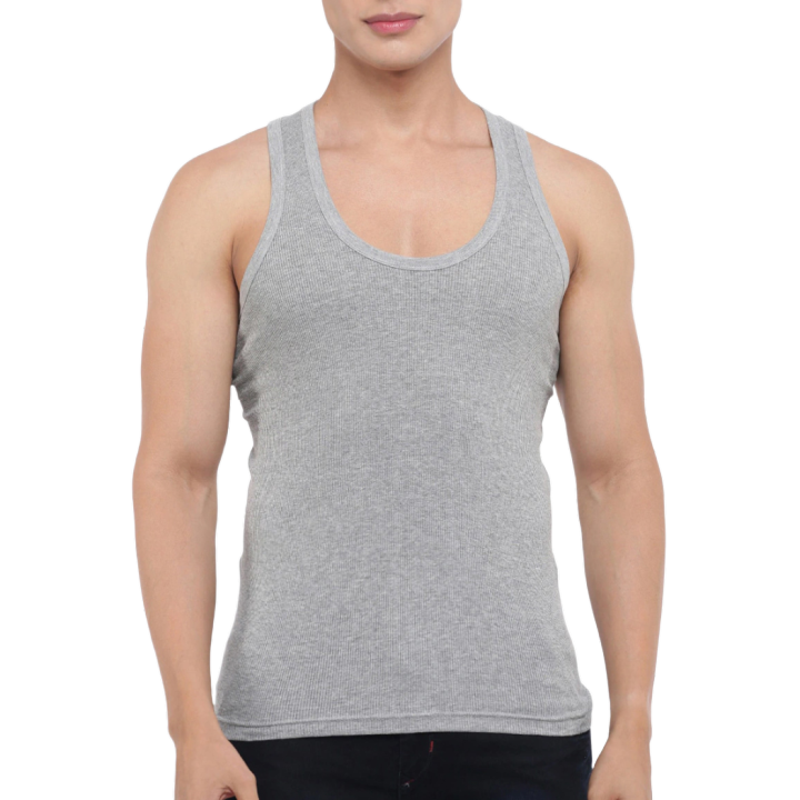 Dollar Big Boss Men Pack Of 2 Cotton Sando Vest - Multisize | Fashion | Innerwear | Summer Sando Vest For Men