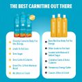 GNC Total Lean Triple Strength L-Carnitine Liquid 3000mg- 450ml (30 Servings) For Burns Fat For Energy & Muscle Gains. 