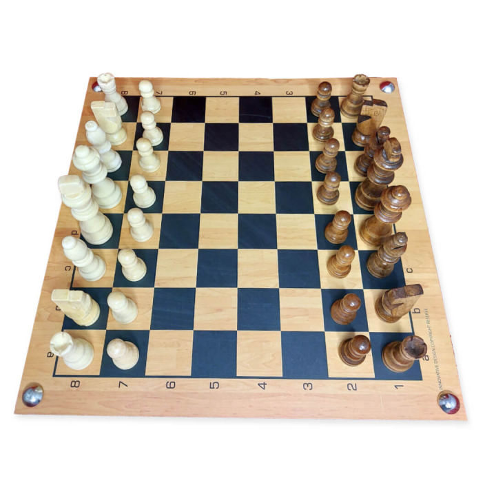 Chess%20Men%20Vixen%20Wooden%20Pine%20(1%20Set%20Pieces%20only,%20Board%20not%20included)%20-%20Image%203