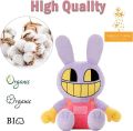 The Digital Circus Plush,Pomni Plush Jax Plush Toy,Fun and Whimsical Stuffed Figure Doll for Fans Gift,Birthday. 