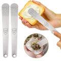 Dumpling Stuffing Spoon Stainless Steel Flat Stuffing Shovel Stick Kitchen Pastry Wonton Dumplings Making Tool Accessories. 