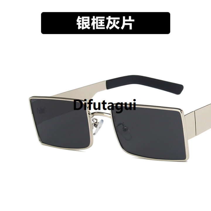 Difutagui%20Original%20%5B%20New%20%5D%20Large%20Square%20Frame%20Sunglasses%202021%20Hong%20Kong%20Style%20New%20Fashion%20Vintage%20Sunglasses%20TikTok%20Hip%20Hop%20Disco%20Sun%20Glasses%20-%20Image%206