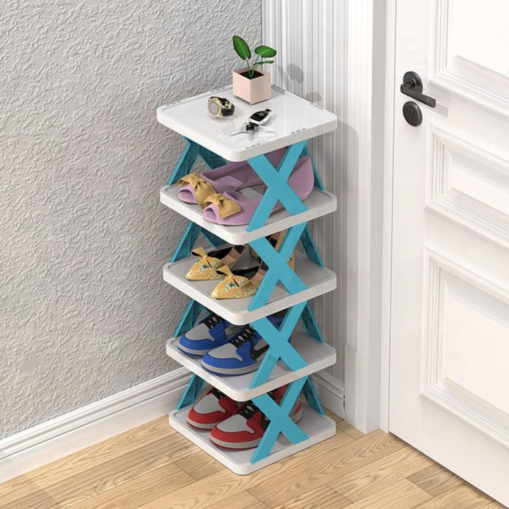 Colorful%204-Tier%20Stackable%20Shoe%20Rack:%20Organize%20in%20Style%20-%20Image%208