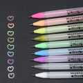 Sweet Journal 1PCS 0.8mm Professional Highlighter Pen Fluorescent Pens Markers Pen Painting Colored Pen Students. 