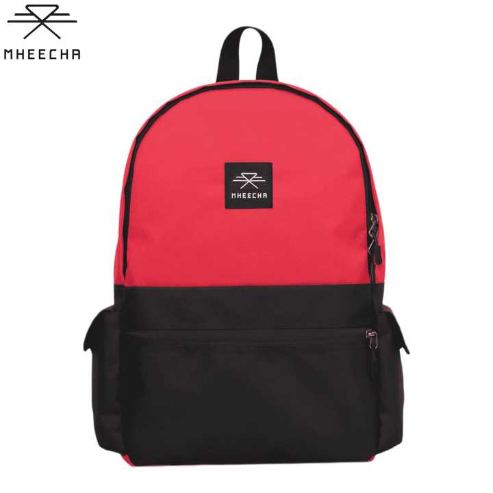 Mheecha Capsule Pack Red/Black for Men Women Backpack | Fashion Mheecha Unisex Backpack with Laptop Compartment