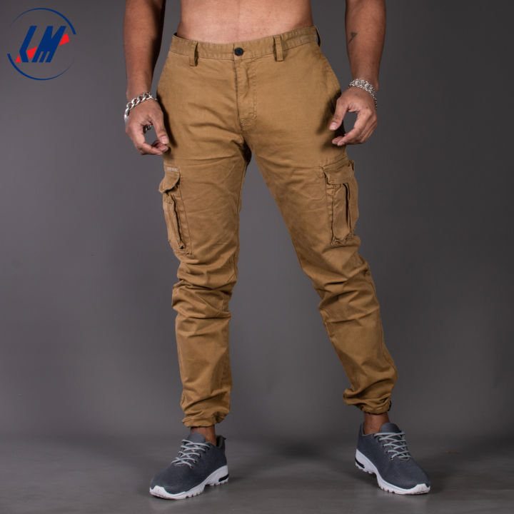 Kilometer%20Premium%20Quality%20Casual%20Khaki%20Multi%20Pockets%20Cotton%20Cargo%20Pant%20For%20Men%20Kmsap905%20%7C%20Fashion%20Casual%20Cargo%20Pant%20For%20Men%20-%20Image%202
