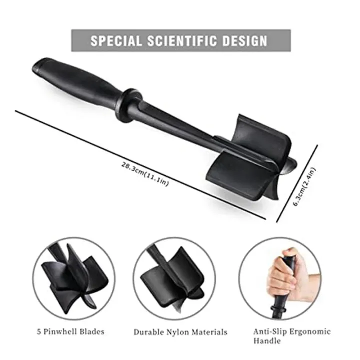 Meat%20Chopper%20Nylon%20Meat%20Spatula%20Chopper%20for%20Ground%20Beef,%205%20Curved%20Blades%20Ground%20Beef%20Masher%20-%20Image%202