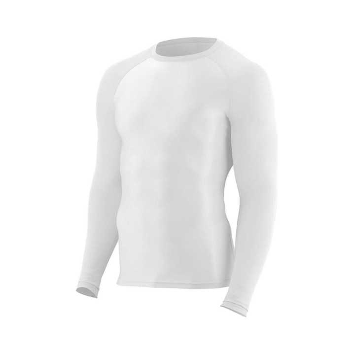 Nylon and Polyester Mix Men Compression Shirt