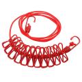 12 Clips Cloth Drying Rope. 