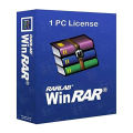 WinRar Archive Manager. 