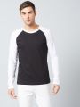 Men's Long Sleeve Baseball T-Shirt. 