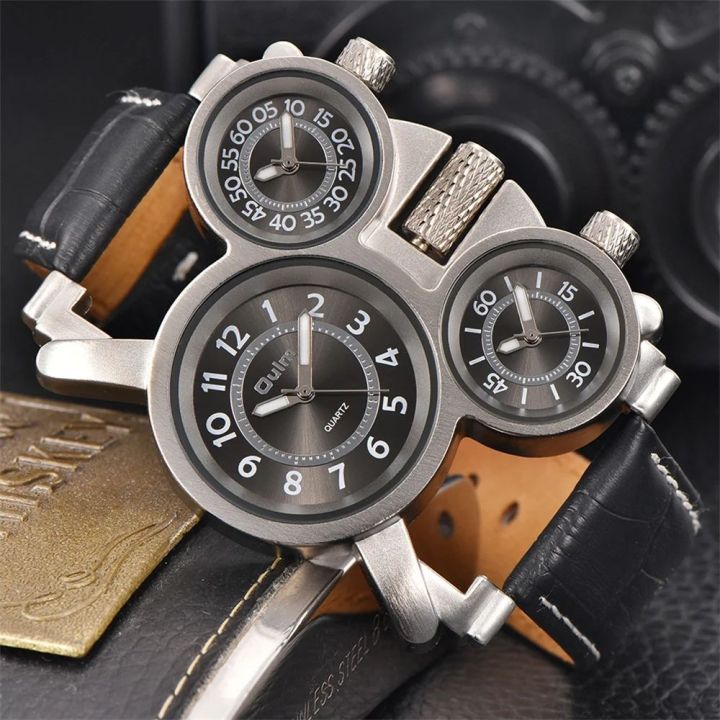 GlobeMaster%E2%84%A2%20Men%E2%80%99s%20Triple%20Time%20Zone%20Big%20Dial%20Watch%20-%20Image%205