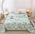 Blanket Quilt Summer Blanket Comforter 180*200 CM Cotton or Fleece AC Air Conditioning Blanket Baby Children Kids Quilt Extra Soft Super Thin Light Weight Ideal for Hot Warm Weather Cooling Breathable Cute Design Machine Washable Colorful Plain Colors. 