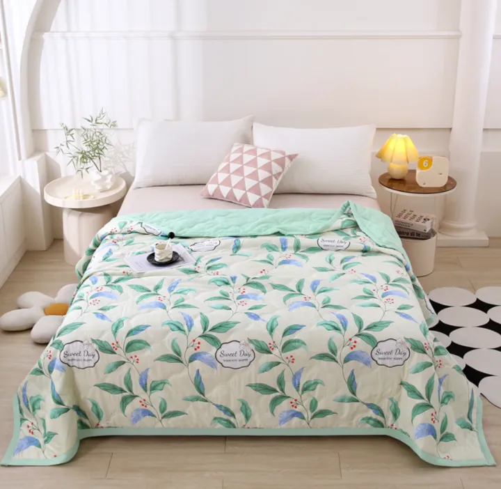 Blanket%20Quilt%20Summer%20Blanket%20Comforter%20180*200%20CM%20Cotton%20or%20Fleece%20AC%20Air%20Conditioning%20Blanket%20Baby%20Children%20Kids%20Quilt%20Extra%20Soft%20Super%20Thin%20Light%20Weight%20Ideal%20for%20Hot%20Warm%20Weather%20Cooling%20Breathable%20Cute%20Design%20Machine%20Washable%20Colorful%20Plain%20Colors%20-%20Image%205