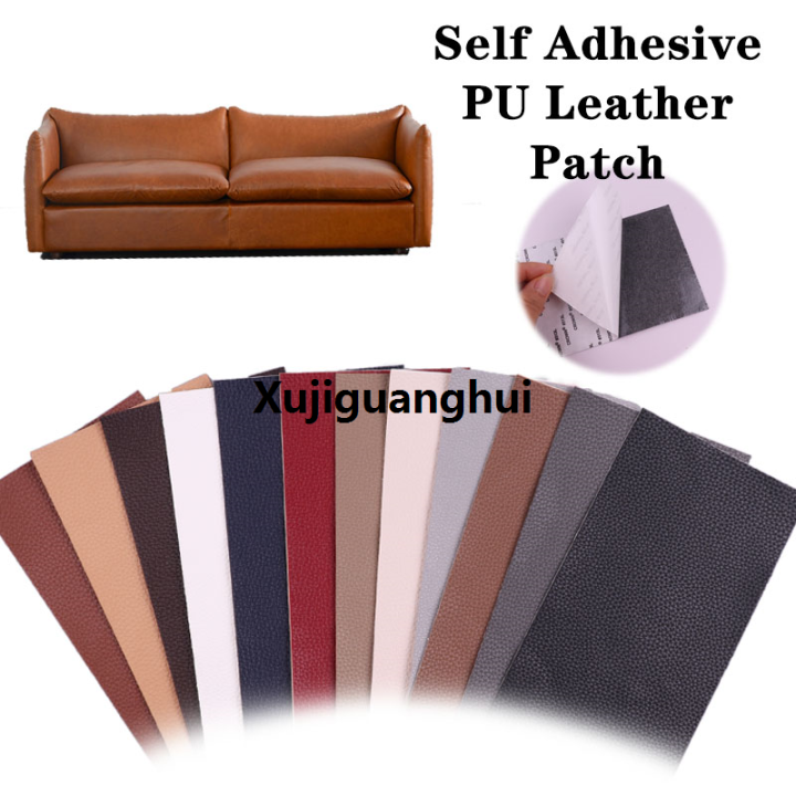 Xujiguanghui%2020X10cm%2012%20Color%20Self%20Adhesive%20Leather%20Patch%20On%20Sofa%20Clothes%20RLuxury%20epaire%20Leather%20PU%20Fabric%20Large%20Stickers%20Patches%20Lychee%20Pattern%20-%20Image%205