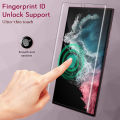 Full Soft TPU Screen Protector For Samsung Galaxy S22 Ultra Anti-Explosion Material. 