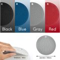 Honeycomb Rubber Heat Resistant Table Doily Holder Mats Insulating Round Doily Hot Pads Protective Mat Trivets Pot. 