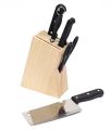 Stainless Steel Kitchen Knife Set With Wood Stand 7pcs Set By Star Brand | 7 Pieces Kitchen Knife Set With Holder. 