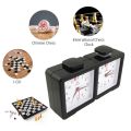 Chess Clock Quartz Electronic Analog Chess Clock Count Up Down Timer Game Timer I-go Count Up Down Timer. 