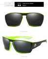 DUBERY Polarized Sunglasses Men's Outdoor Sports Polarizer Squared Driving Cycling Running Fishing Goggles 100% UV400 Eyewear. 