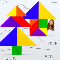 QY Toys Tangram QiYi Genuine Brainstorming Game Early Learning And Educational Intelligent Geometry Block Jigsaw Puzzle Toy. 
