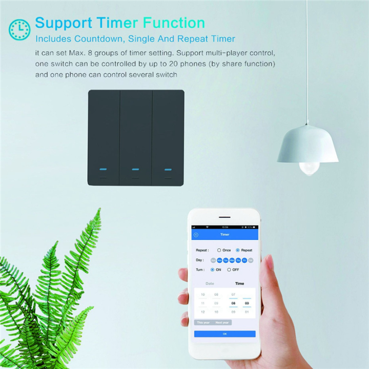 OYPFXMI%20Tuya%20Smart%20Life%20WiFi%20Switch%2086%20Wall%20Switch%202%20Gang%20Compatible%20Light%20Switch%2010A%20110V%20220V%20Timer%20Function%20(Black)%20-%20Image%205